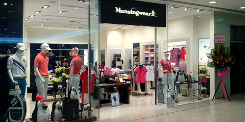 ผ้าพันคอเฟอร์ Munsingwear หรูผู้ดี อุ่นมากๆ