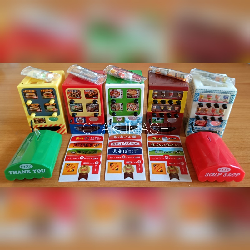 กาชาปองโมเดลตู้ขายอาหารและเครื่องดื่ม Shining! It's so warm! The Food & Drink Vending Machine