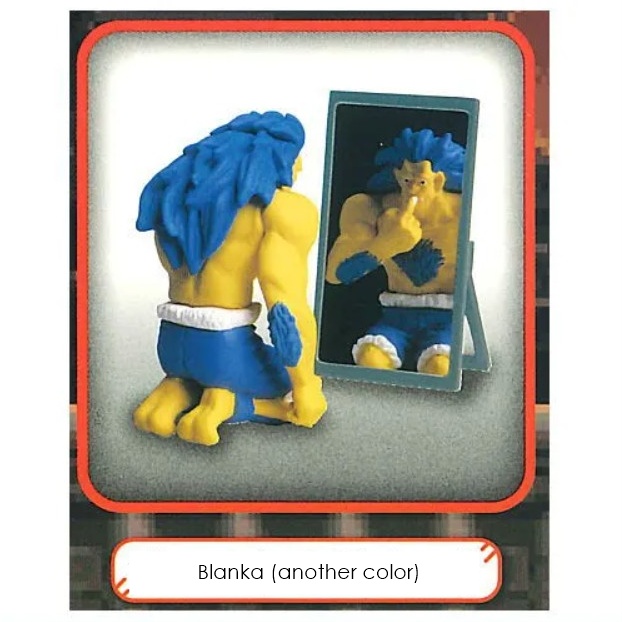 กาชาปอง Look in the mirror Street Fighter ROUND 2