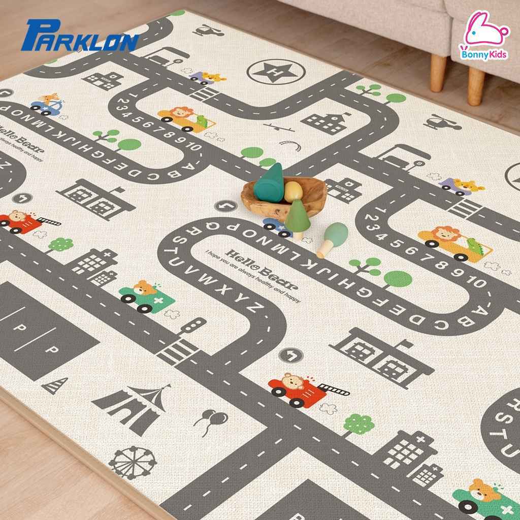 PARKLON (ปาร์คลอน) แผ่นรองคลานเกาหลี รุ่นPE Double Sided Prime Mat ขนาด 150x200cm หนา 1.5cm