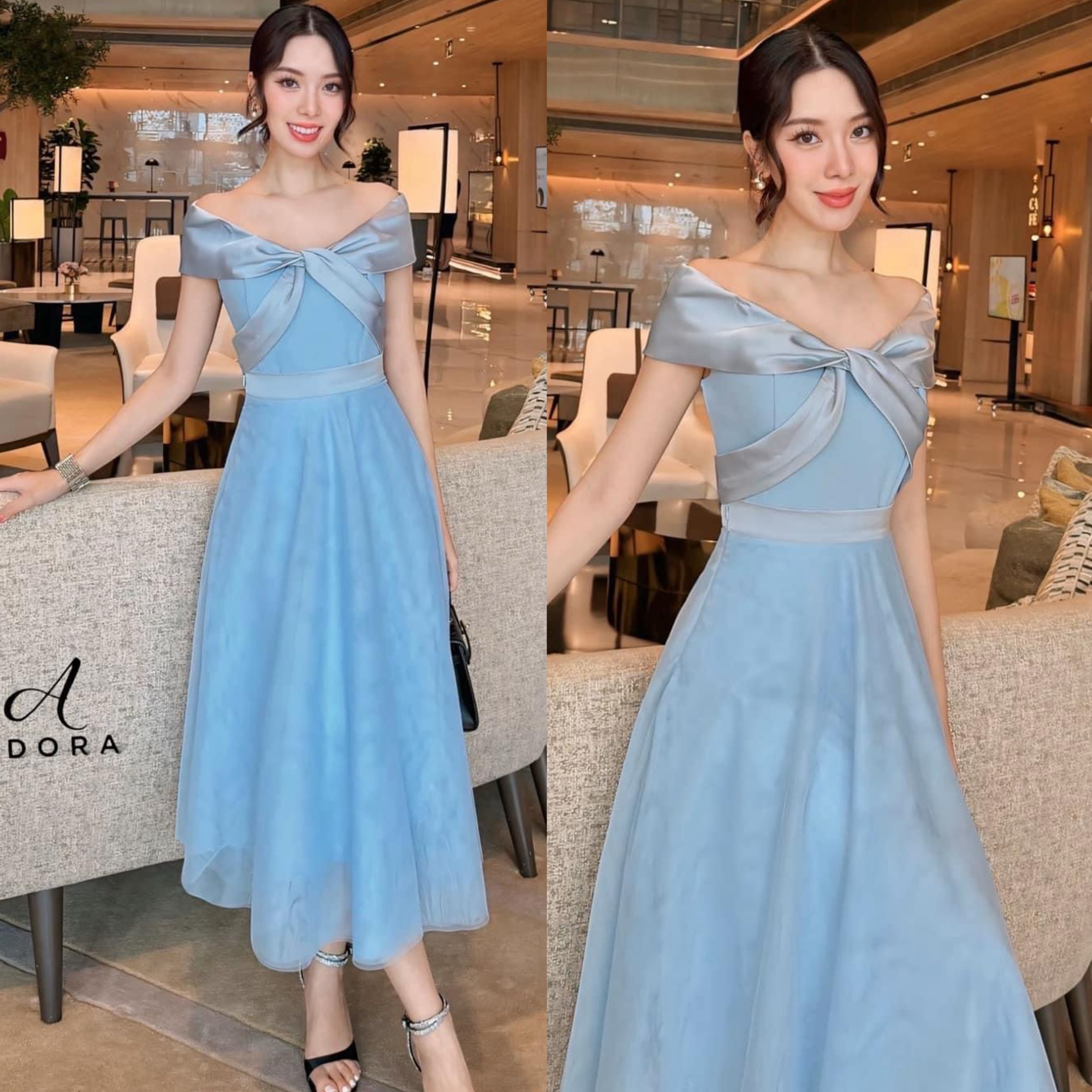 เชตเสื้อดีไซน์ปาดไหบ ช่วงอก ตัดต่อผ้าดีไซน์ไขว้อก เสริมฟองน้ำ ตัวเสื้อใช้ เนื้อผ้าเกรดพรีเมี่ยมทั้งตัว มาพร้อมกับกระโปรง ตาข่ายสุดพอง งานมีซับใน ซิปหลัง ใส่สบาย : สินค้าคุณภาพ (พร้อมส่ง)