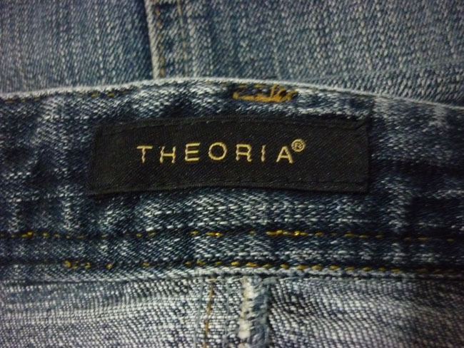 กระโปรงยีนส์ THEORIA สวยเรียบใส่ได้บ่อย 31.5-37-11.5