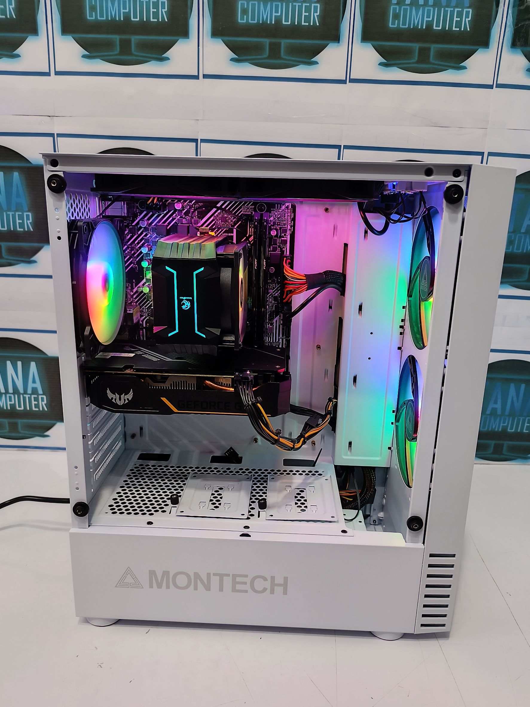 (20,900)คอมประกอบตั้งโต๊ะ สเปคแรง I5Gen11 Ram16GB SSD512GB GTX1660 6GB