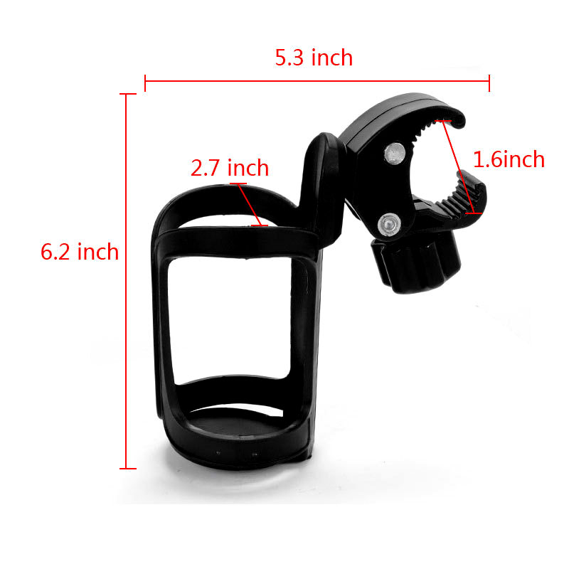 อุปกรณ์วางแก้ว-ขวดนม ติดรถเข็นเด็ก-จักรยาน NanaBaby รุ่นใหม่