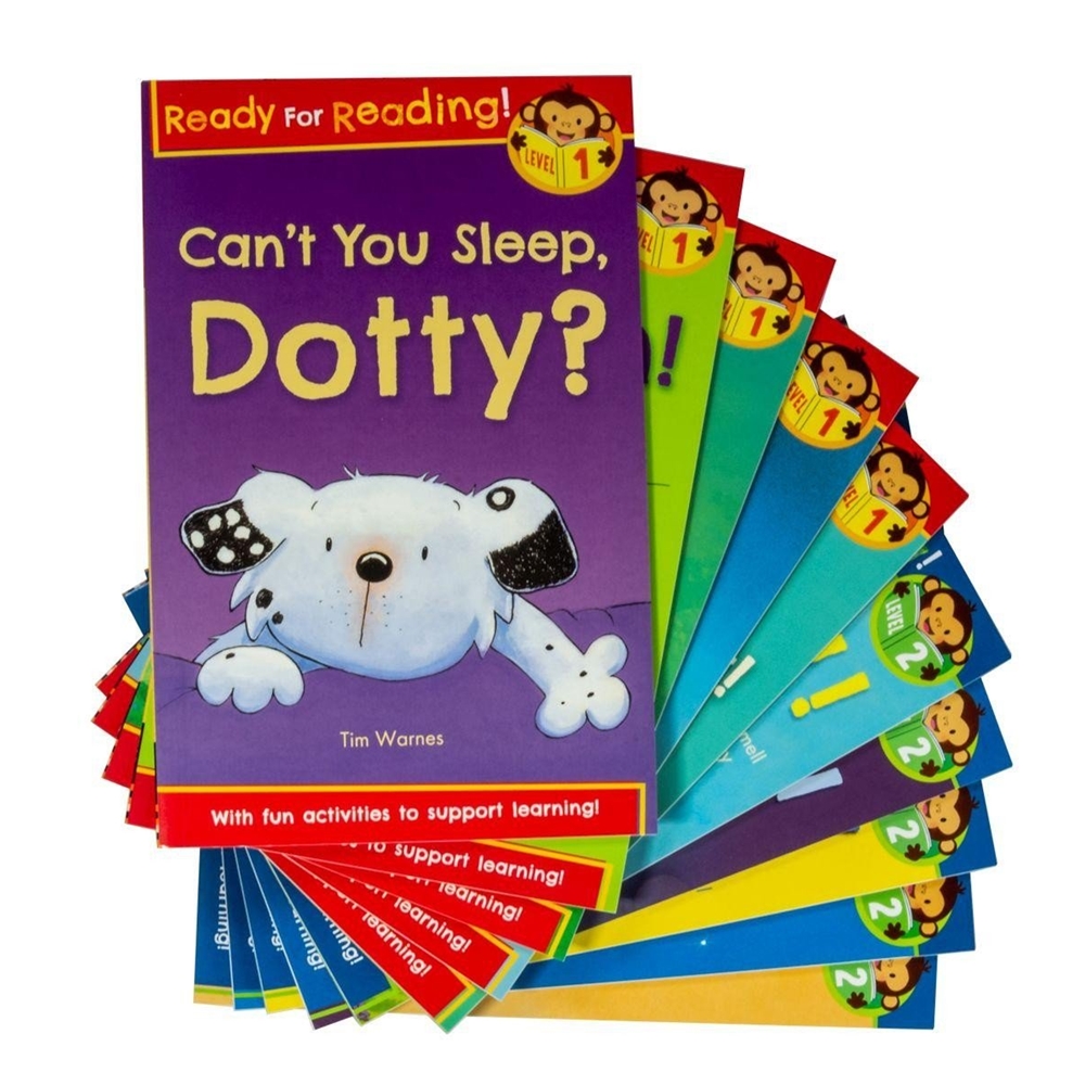 Ready for Reading 10 Books Collection : Little Tiger Press : Level 1-2 หนังสือหัดหัดอ่านภาษาอังกฤษชุด 10 เล่ม เลเวล 1-2