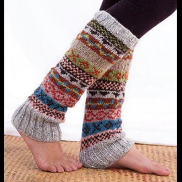 ปลอกขากันหนาว Leg Warmer ขนหมีหนานุ่ม