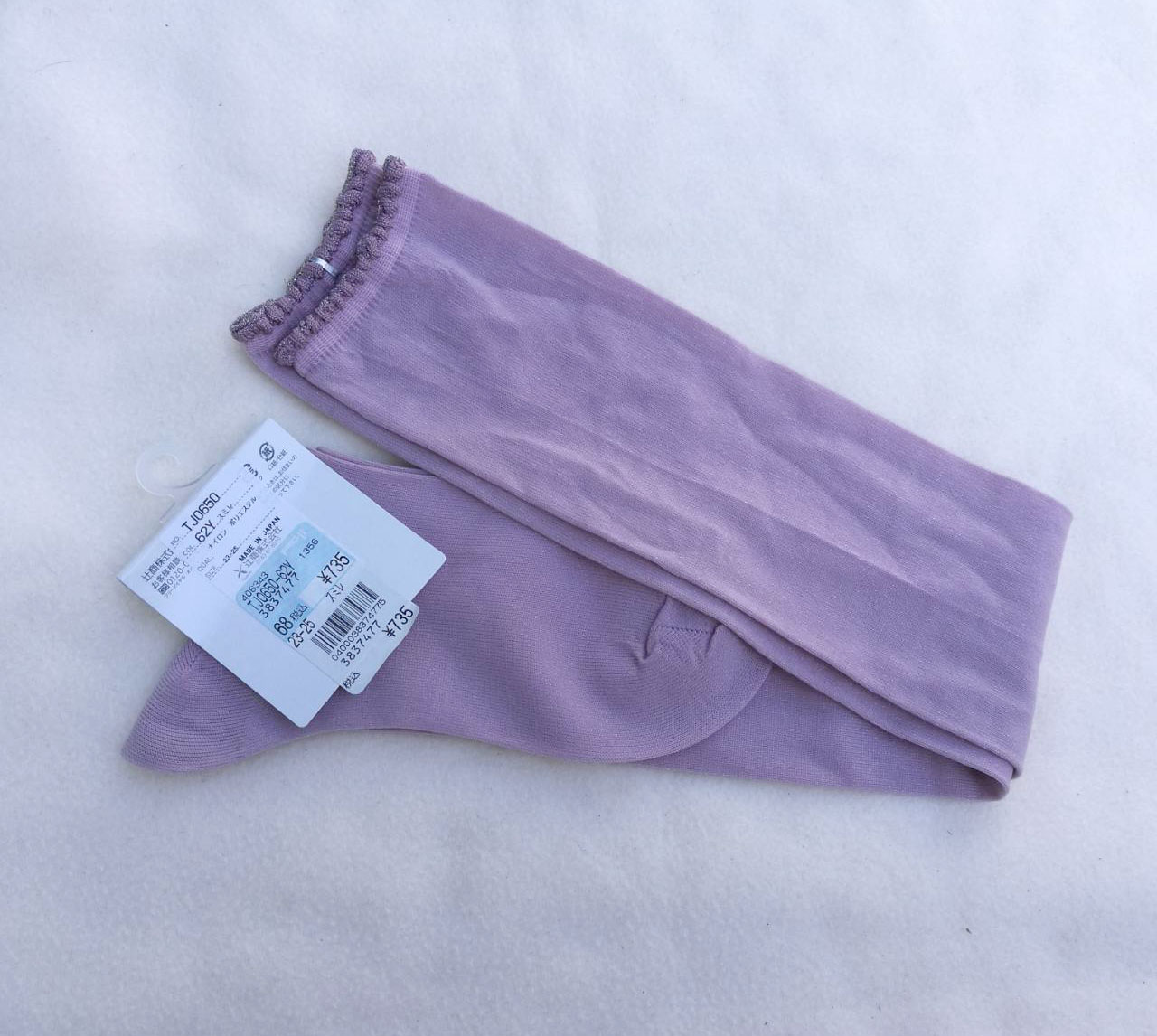 ถุงเท้ายาว เลกกิ้ง ผ้านุ่มมากก สวยมาก Made in JAPAN