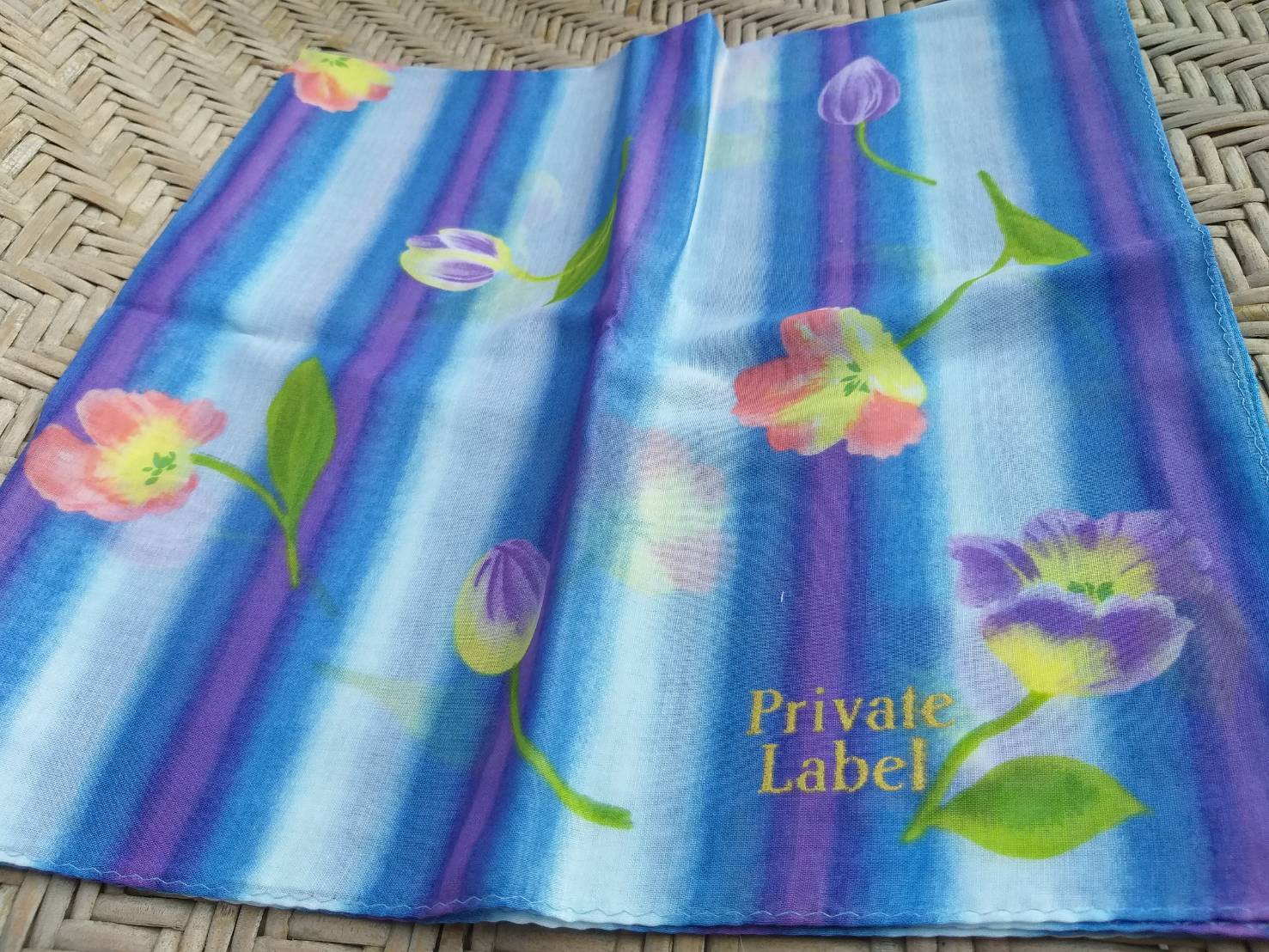 ผ้าเช็ดหน้า PRIVATE LABEL ผ้านุ่ม ผืนใหญ่