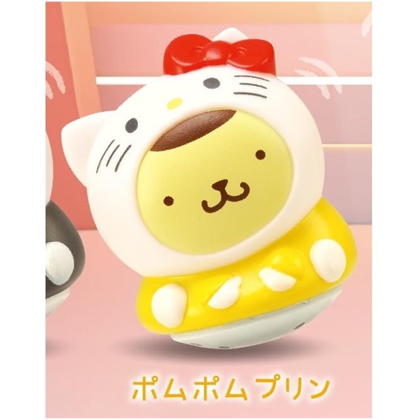 กาชาปองตุ๊กตาล้มลุกซานริโอ้ Sanrio Characters Get Up Mascot 2