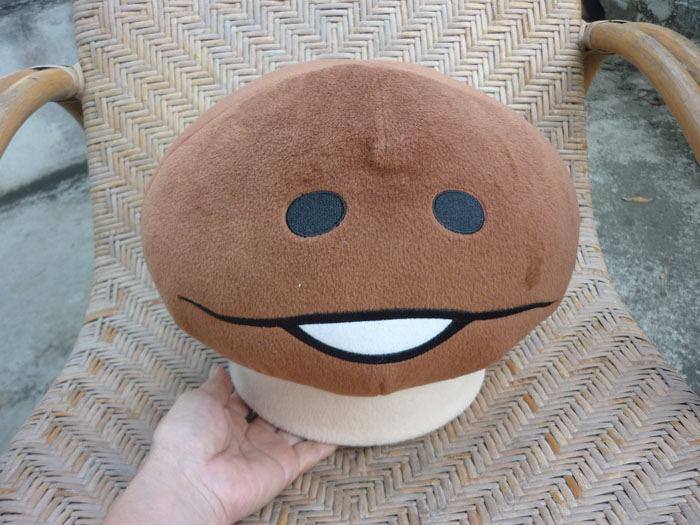 ตุ๊กตาเห็ดนาเมโกะ รุ่นขอนไม้ ใหม่ป้ายห้อย ลิขสิทธิ์แท้