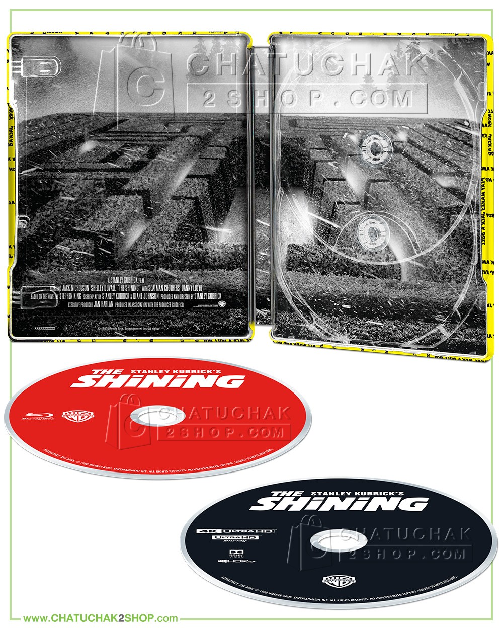 (4K+Blu-Ray Steelbook) The Shining (1980) โรงแรมผีนรก