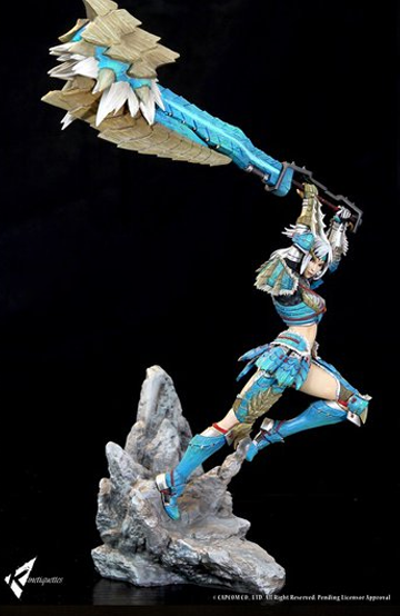 [เปิดจอง] MH003 Female Hunter - Zinogre - The Thunder Wolf Wyvern