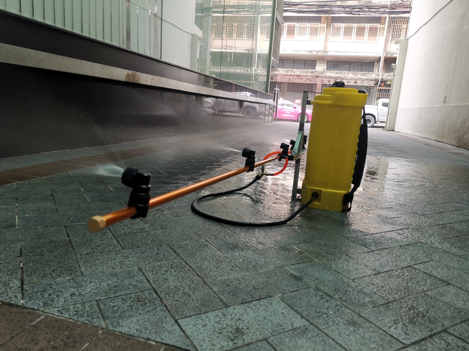 LOTA เครื่องพ่นยา 2ระบบ ฉีดพ่นพร้อมกัน6หัว งานเสร็จไว!