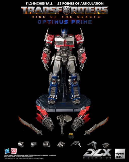 [เปิดจอง] Transformers: Rise of the Beasts - DLX Optimus Prime