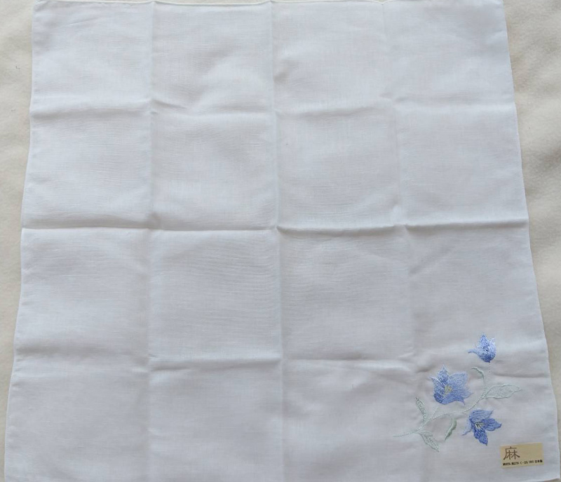 ผ้าเช็ดหน้าแฟชั่นญี่ปุ่น ผ้าฝ้ายทบ 2 ชั้น