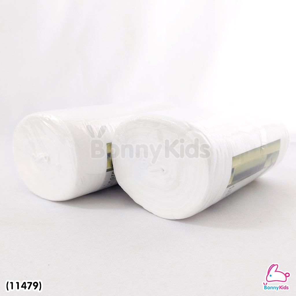 (11479) Bamboo Nappy Liners แผ่นเยื่อไผ่รองซับ กระดาษรองซับอเนกประสงค์ (1 ม้วน 100 แผ่น)