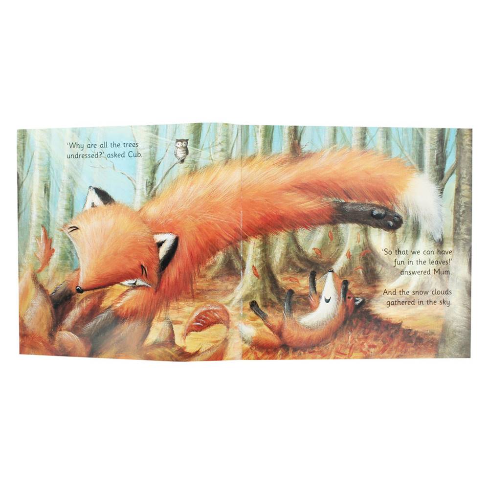 Rebecca Elliott : Cubs First Winter : ฤดูหนาวครั้งแรกของลูกหมาจิ้งจอก นิทานภาพอบอุ่น ปกอ่อน