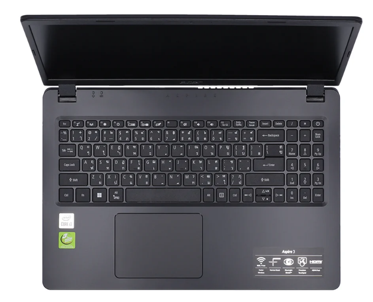 (15,900)ของใหม่ Notebook ACER Intel I3-1005G1 Ram4Gb SSD512GB