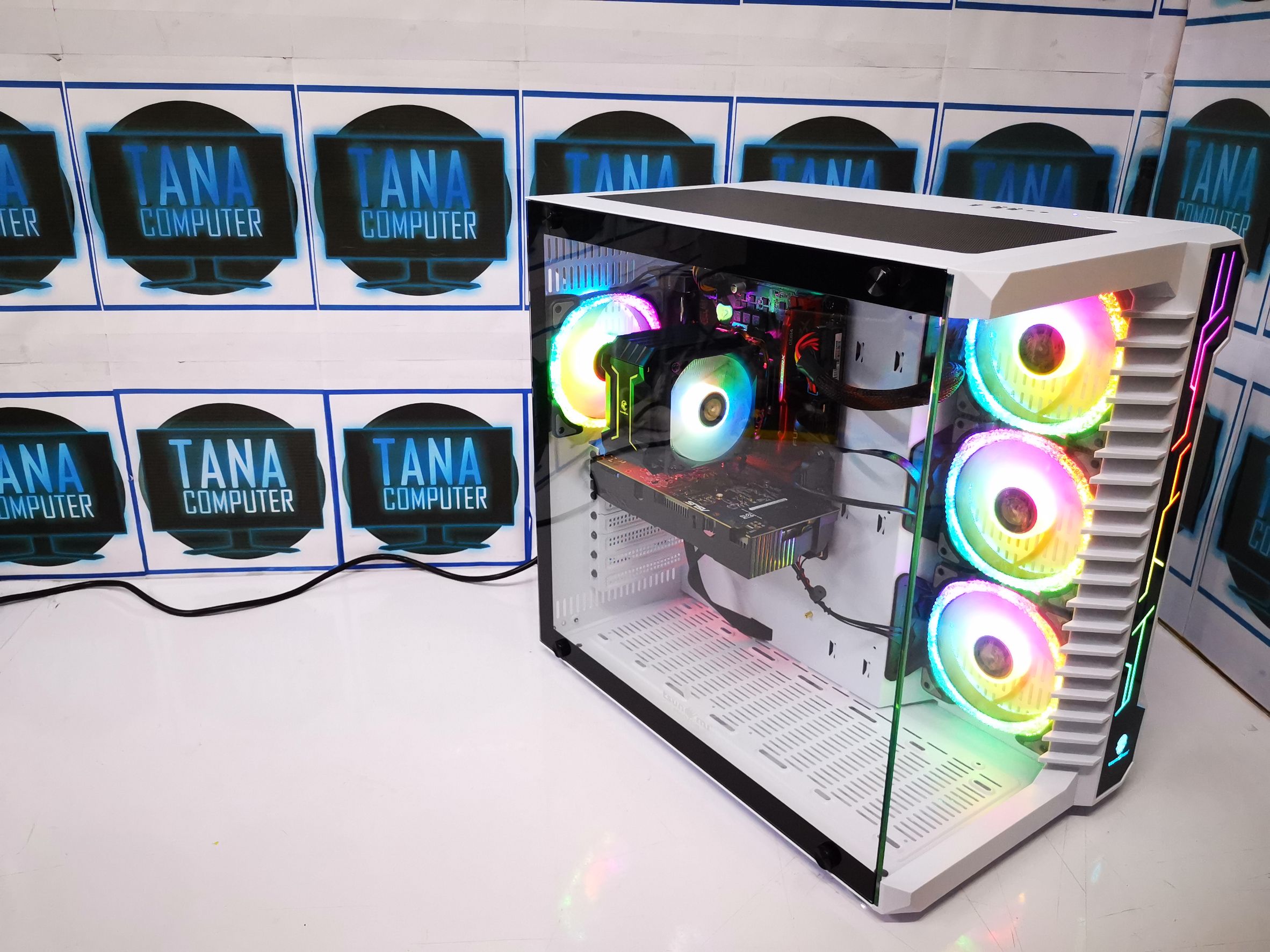 (16,900)คอมประกอบทำงาน เล่นเกมส์ Intel I5 Gen9 Ram16gb SSD480GB GTX1050Ti 4GB