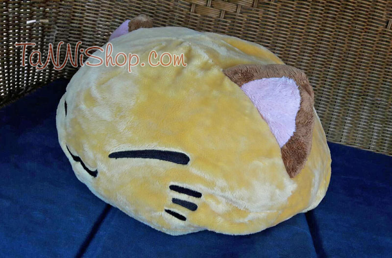 หมอนตุ๊กตา FURYU Nemuneko Cute ของแท้จากญี่ปุ่น