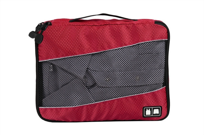 Bagsmart กระเป๋าจัดระเบียบเดินทาง 3 ใบต่อชุด ใส่เสื้อ, กางเกง, กระโปรง, ผ้าขนหนู (Bagsmart Packing Cubes 3-Pcs Travel Organizer)