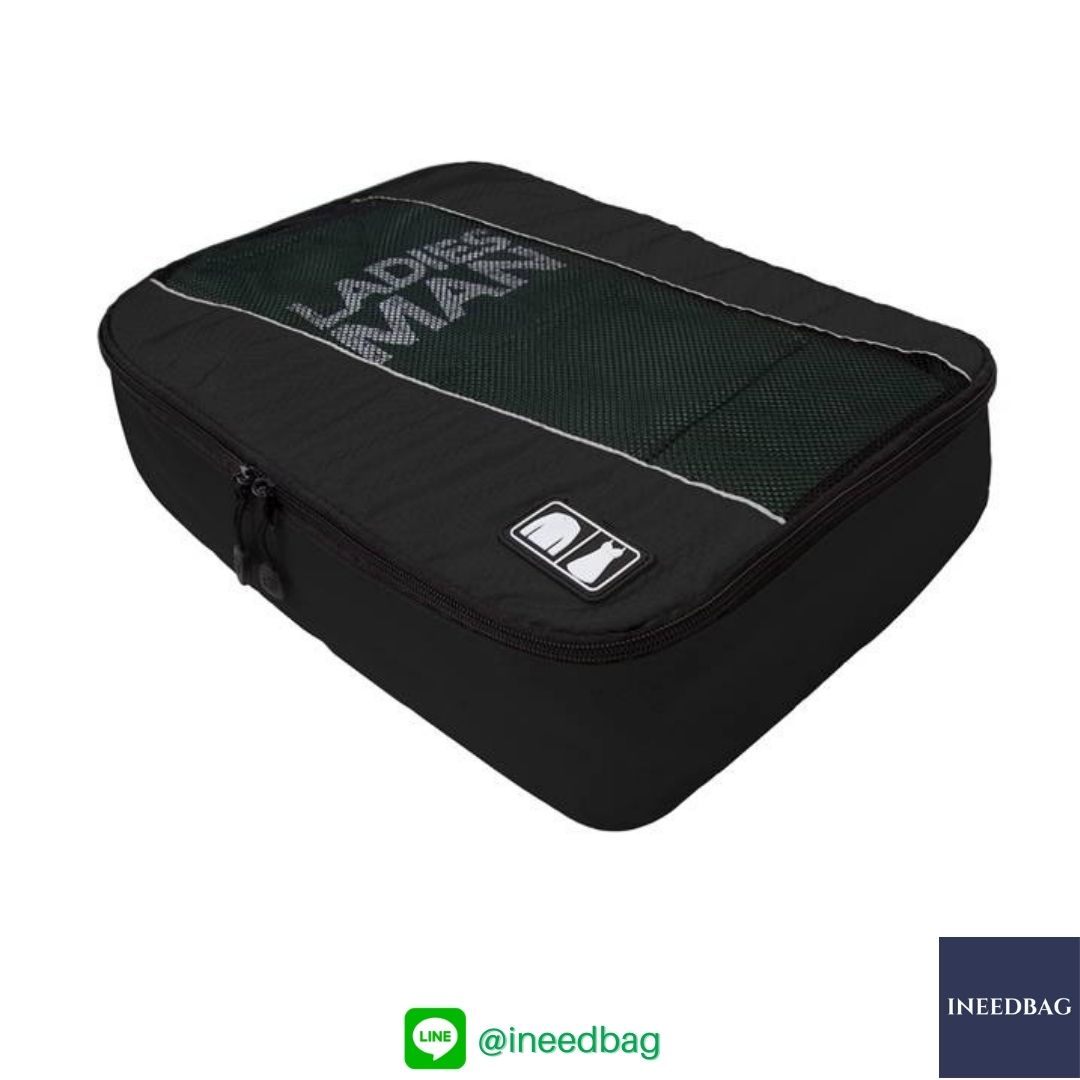 Bagsmart กระเป๋าจัดระเบียบเดินทาง 4 ใบต่อชุด ใส่เสื้อผ้า ชั้นใน ถุงเท้า เข็มขัด (ฺBlack) (Bagsmart Packing Cubes 4-Pcs Travel Organizer)