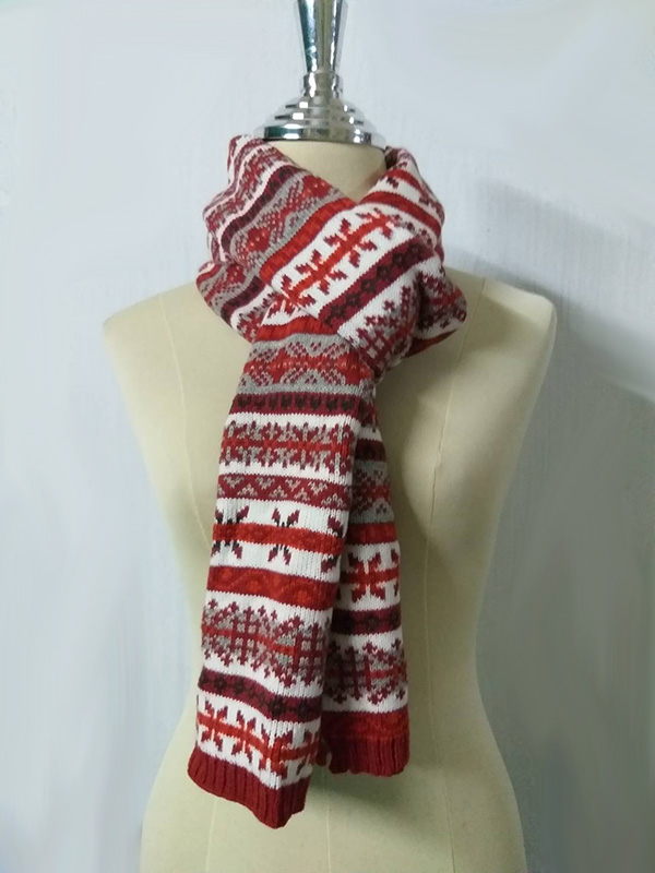 ผ้าพันคอไหมพรม Uniqlo Heattech (ของใหม่)