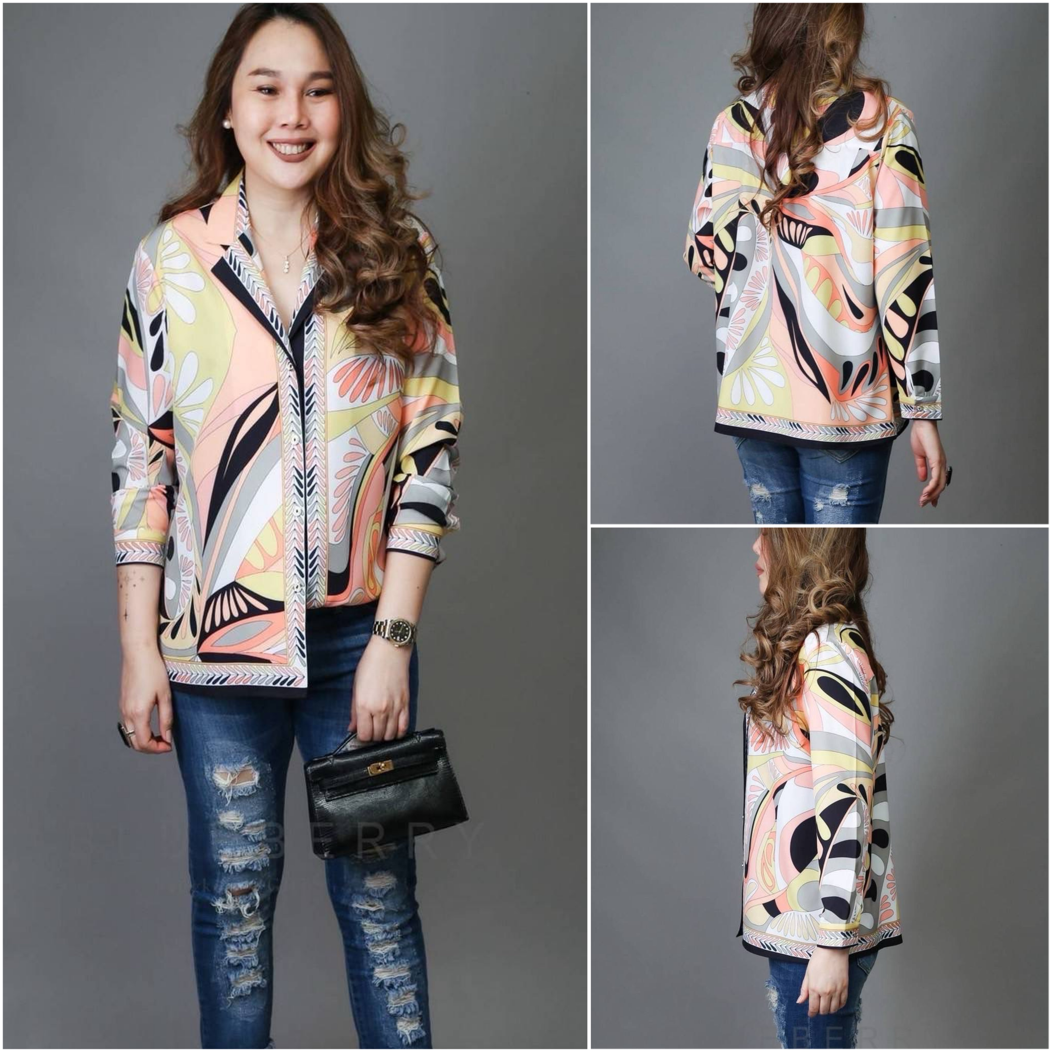 เสื้อเชิ้ต สูทเชิ้ต New พรีเมี่ยมคลาสสิคเสื้อแบรนด์เนม เชิ้ตปกสูทแขนยาว คอลเลคชั่นสุดหรู ใส่สบาย : สินค้าคุณภาพ (พร้อมส่ง)