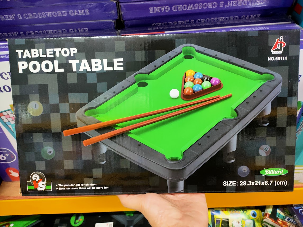 ของเล่นโต๊ะสนุ๊กเกอร์ โต๊ะสนุ๊กเด็ก โต๊ะสนุ๊กของเล่น สำหรับเด็ก POOL TABLE