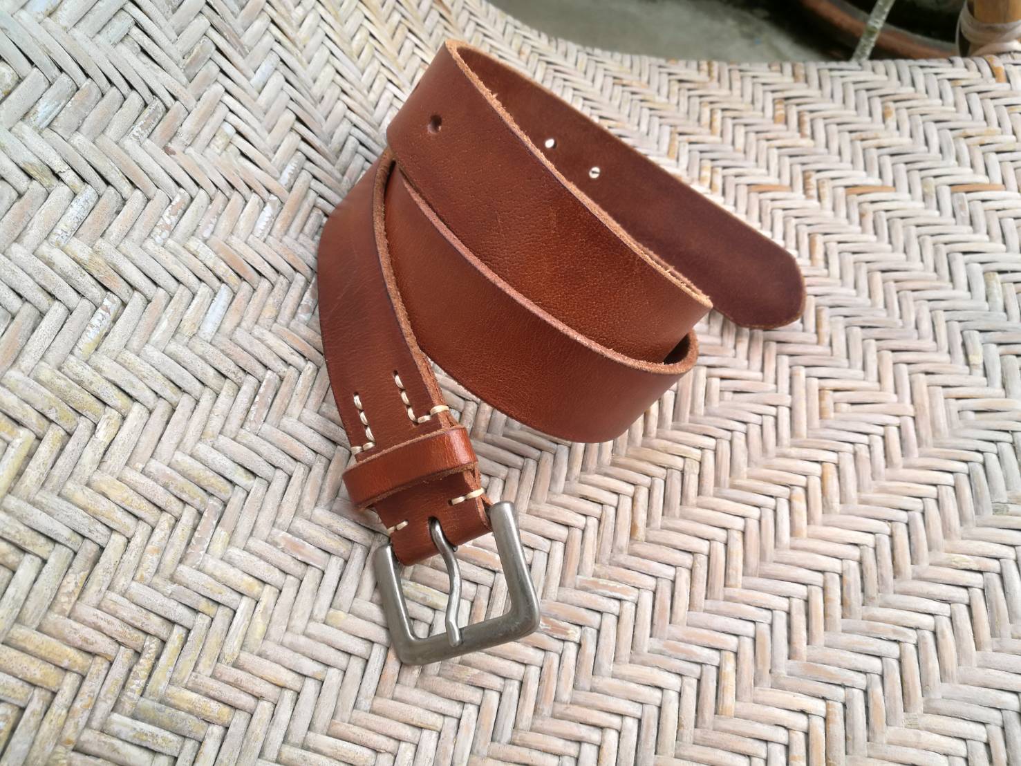 เข็มขัดหนังแท้ LOWRYS FARM แบรนด์ดัง