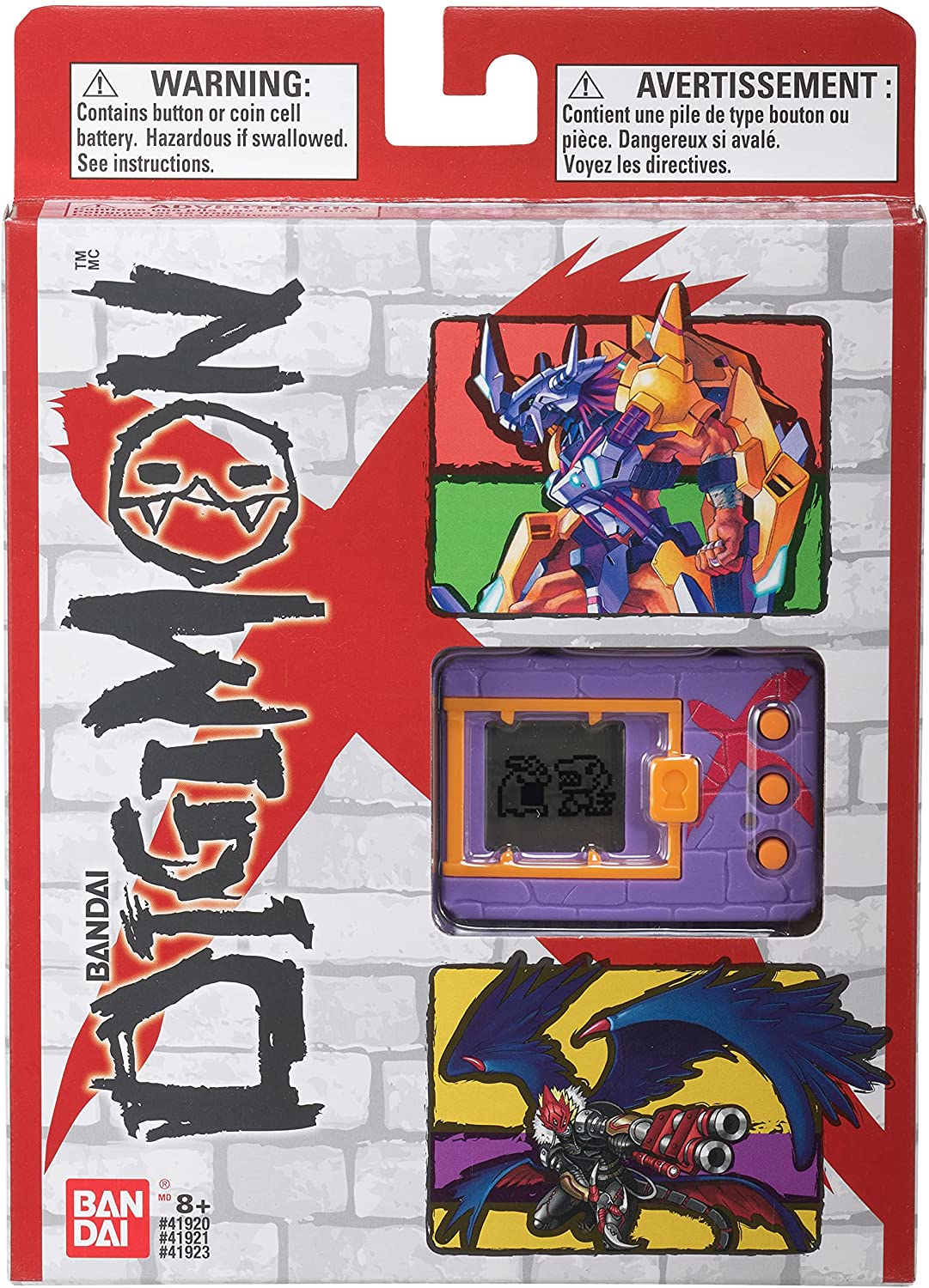 พร้อมส่ง Digimon X Bandai Digivice Virtual Pet Monster - Purple & Red