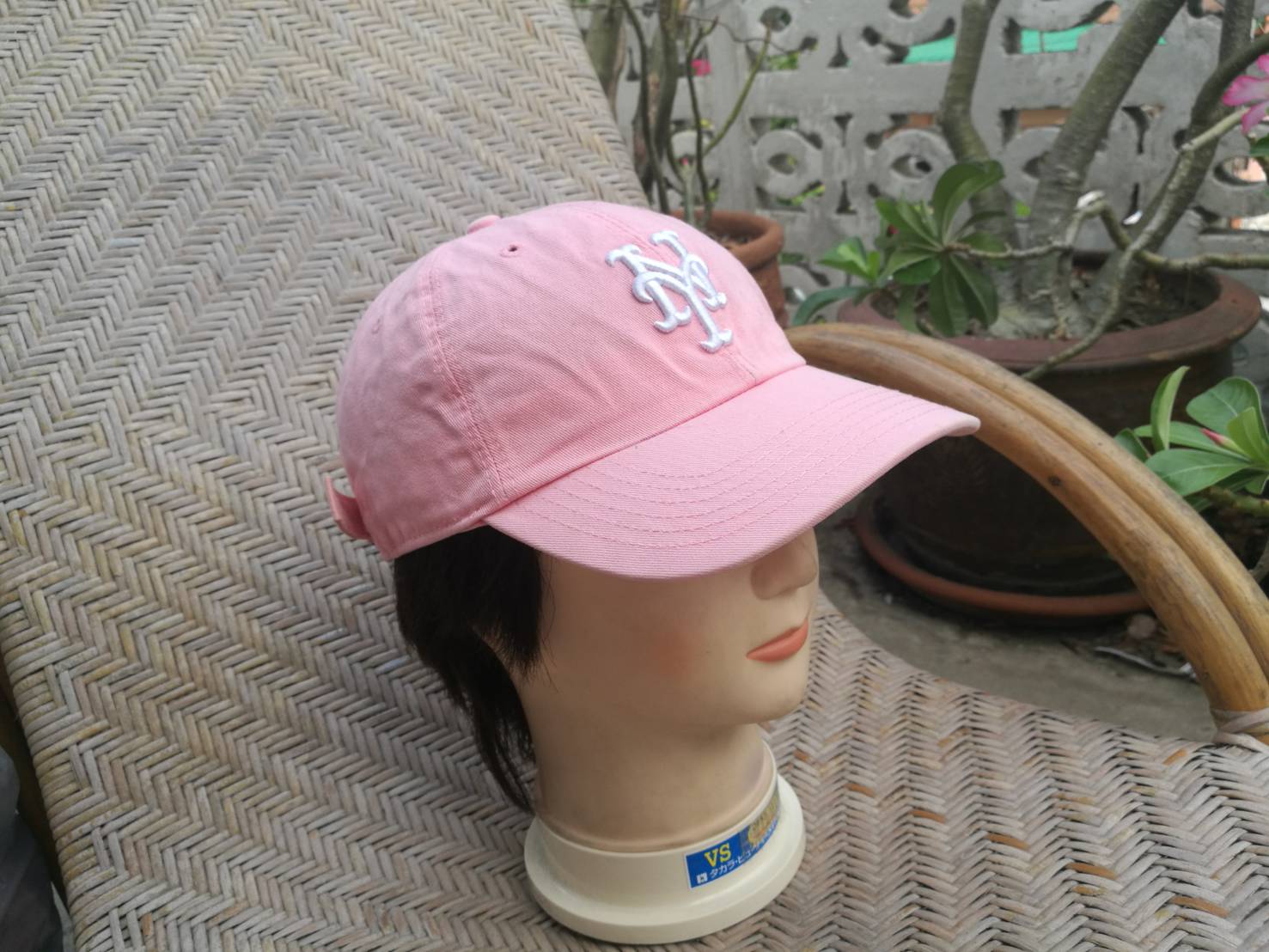 หมวกแก๊ป 47BRAND NY สีชมพูหวานๆ สำหรับหญิง