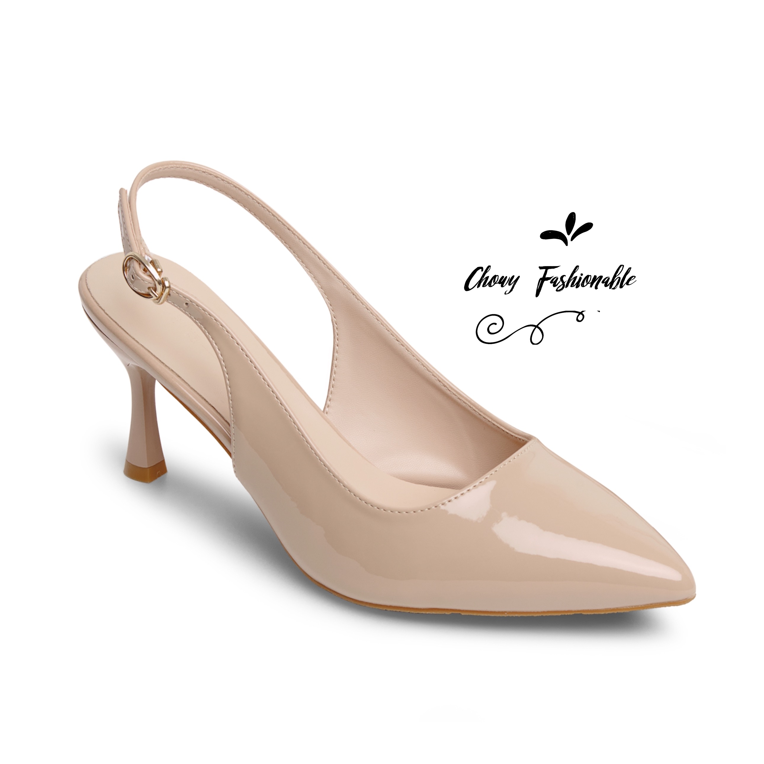 รองเท้าส้นสูงรัดส้น หัวแหลม ไซส์ใหญ่ 40-45 ส้นสูงไซส์ใหญ่ ส้นเตี้ยไซส์ใหญ่ หัวแหลมรัดส้น KR1237