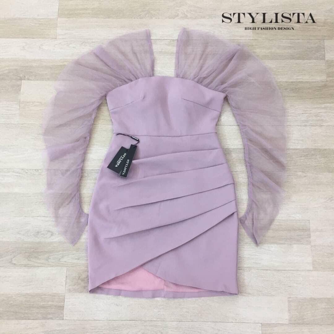 เดรสทรงพอดีตัว เเขนยาวซีทรู ใส่สวยเซ๊กซี่เบาๆ ดูดีเหมือนเซเลปเลยค่ะ สินค้าคุณภาพ (พร้อมส่ง)