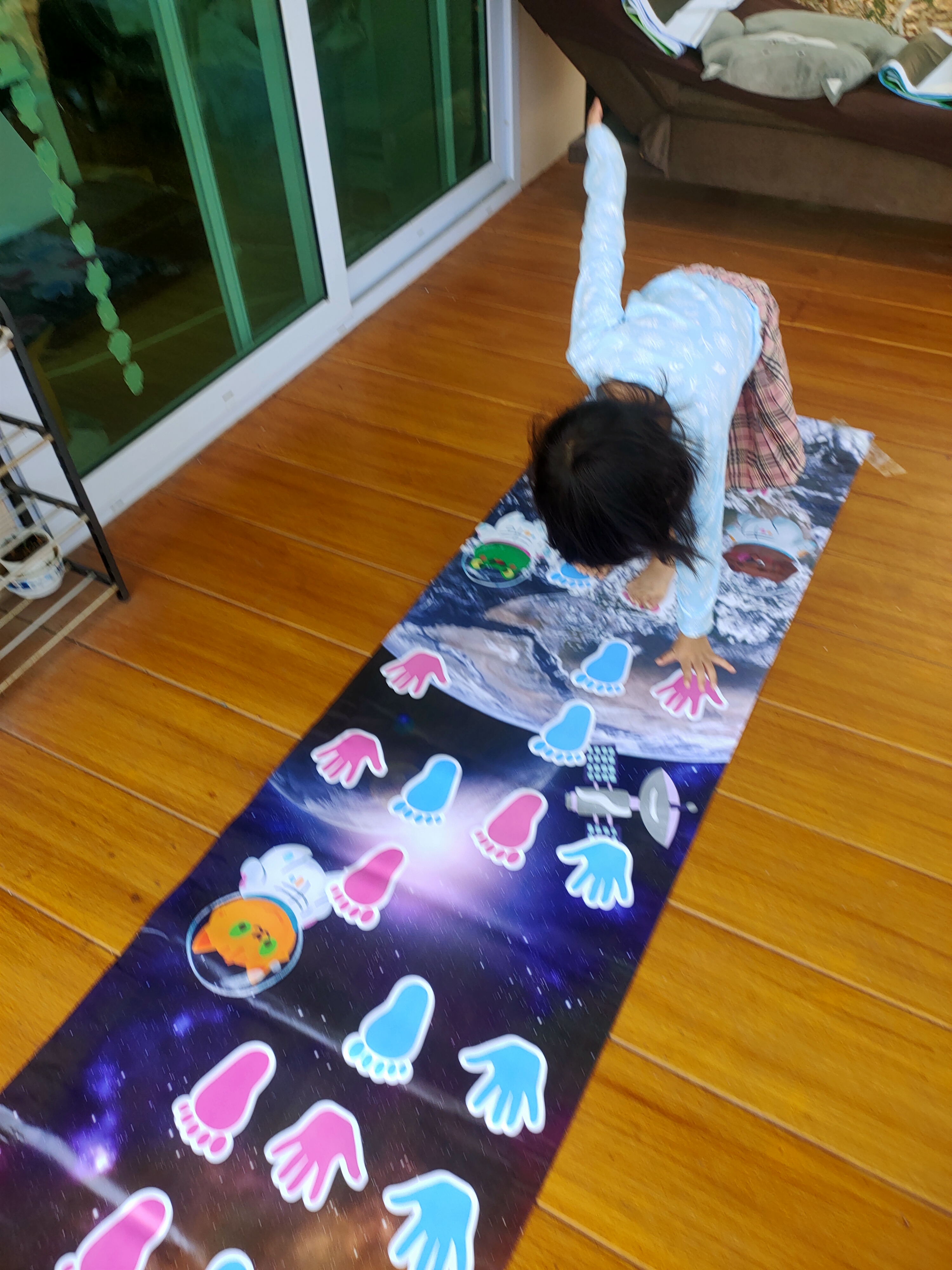 แผ่นกระโดดมือเท้า แผ่นเกมส์กระโดดเด็ก Jump Game เสริมพัฒนาการเคลื่อนไหวร่ายกาย