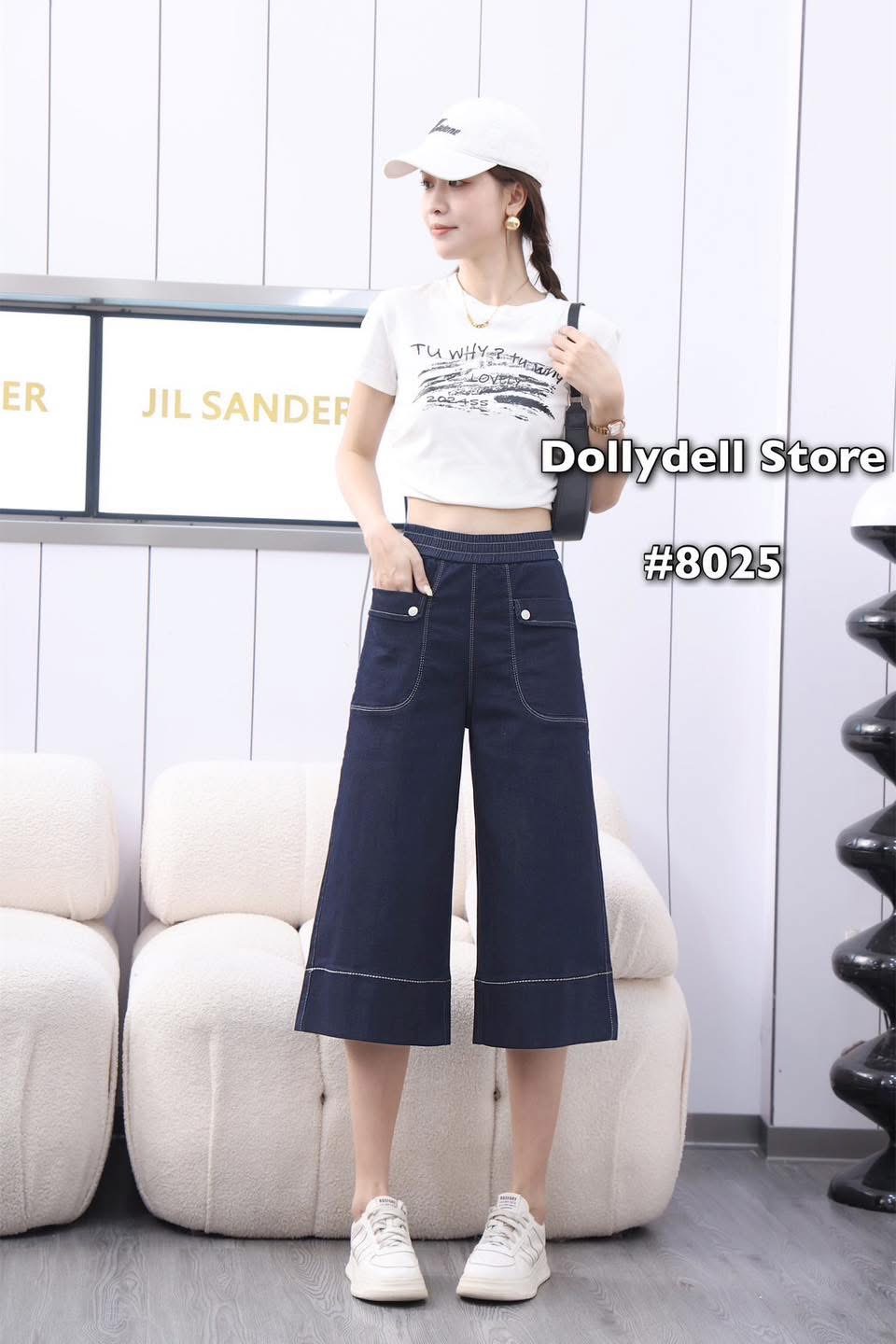 กางเกงทรงตรงเอวยางยืดมีกระเป๋าด้านหน้า เนื้อผ้ายืดได้ ใส่สบาย : สินค้าคุณภาพ (พร้อมส่ง)