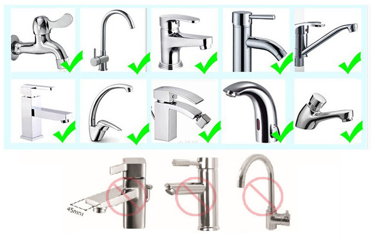 ตัวต่อก๊อกน้ำ ที่ต่อก๊อกน้ำ ที่ต่อก็อกน้ำ ตัวต่อก้อกน้ำ ก๊อกน้ำเด็ก ขยายระยะน้ำล้างมือ ให้เด็กใช้อ่างล้างมือได้สะดวก ไม่ต้องเอื้อม