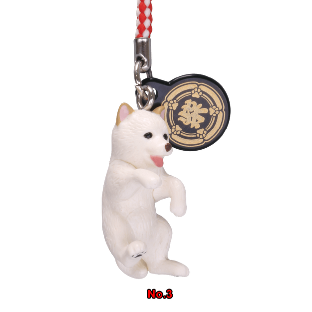 กาชาปองมาสคอทน้องหมาชิบะ Shiba Inu Netsuke