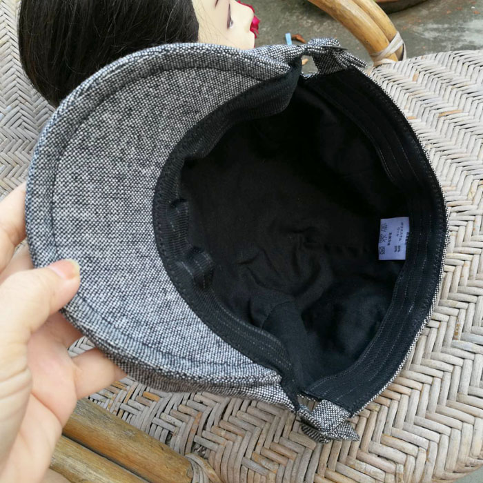 หมวกติงลี่ หมวกแฟลตแค็ป ผ้าหมวกสวย 56-61ซม.