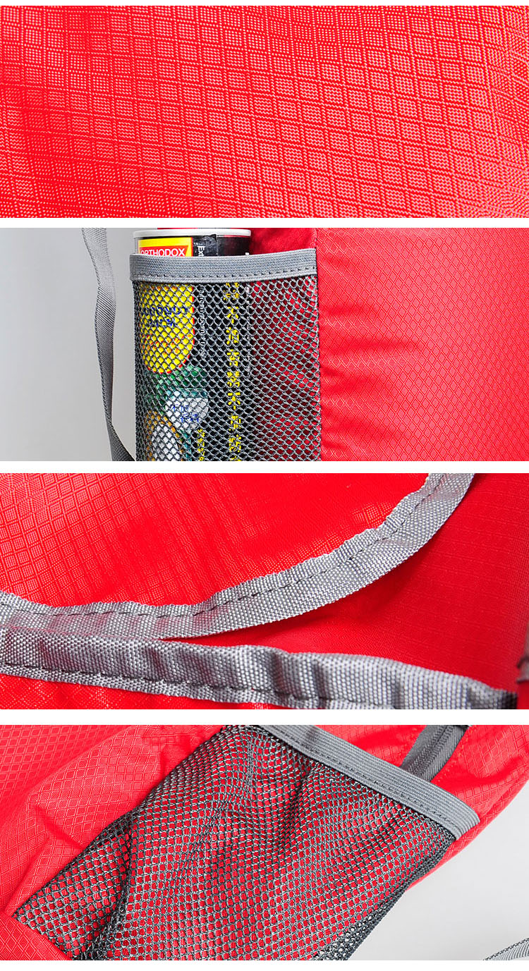 กระเป๋าเป้พับเก็บได้ รุ่นใหม่ สะพายหลังได้ น้ำหนักเบา พกพาสะดวก ทำจากไนล่อนคุณภาพสูง กันน้ำ ทนทาน เหมาะสำหรับเดินทาง และทำกิจกรรมโปรด (Lightweight Foldable Waterproof Backpack)