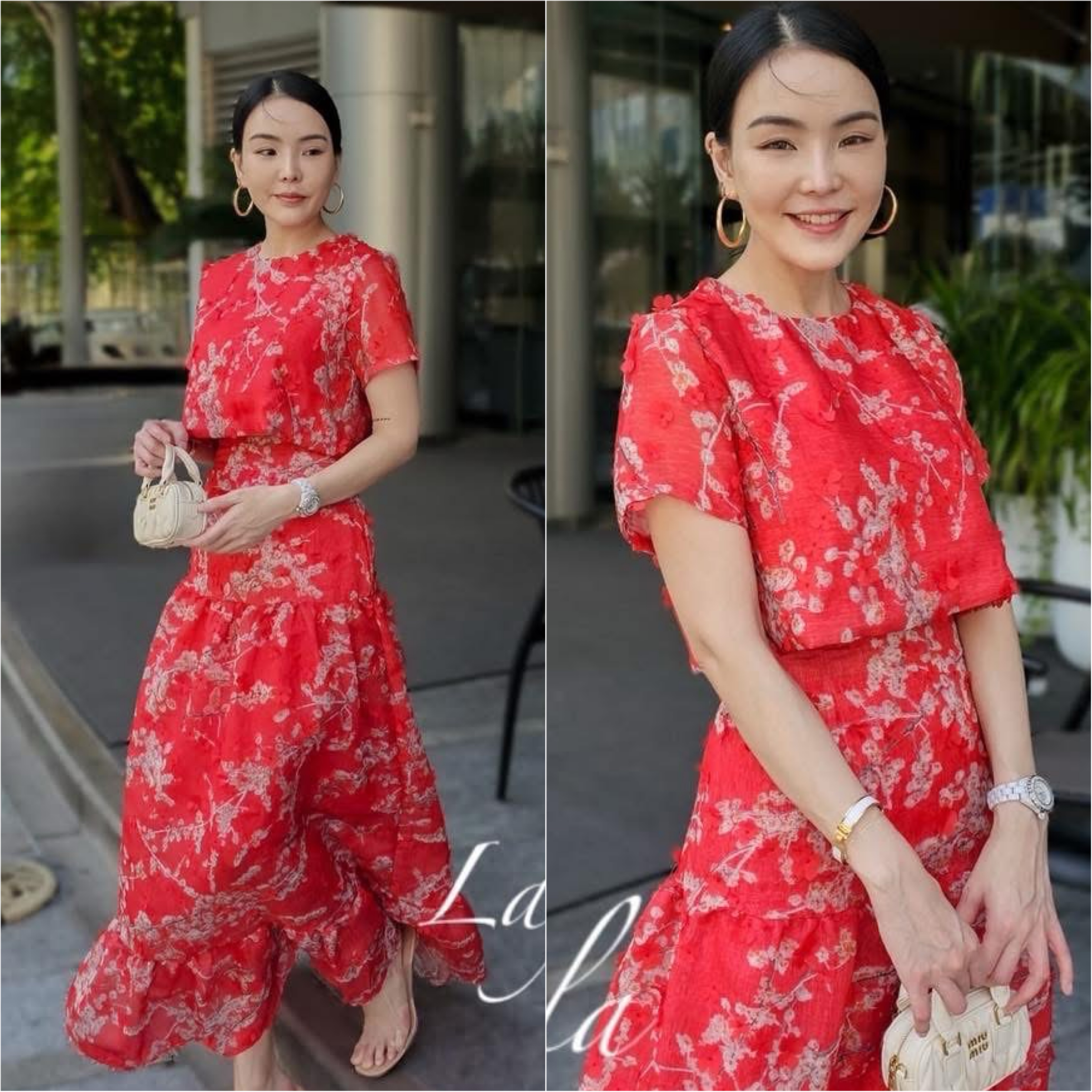 ชุดเซตผ้าไหมทอลายดอก 3d สวยละมุน เสื้อครอปทรงสวยแมทกับกระโปรงเอวสูง ใส่แล้วดูเพรียวมาก งานมีซับในตัวนะคะ ใส่สบาย : สินค้าคุณภาพ (พร้อมส่ง)