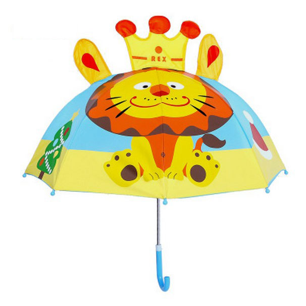 ร่มเด็กกันยูวี ร่มเด็กน่ารักๆ ร่มกันแดดของเด็ก ร่มเด็กผู้หญิง/ผู้ชาย มีชั้นในป้องกันรังสียูวี UV400 กันร้อน ลายการ์ตูน 3 มิติ สุดน่ารัก
