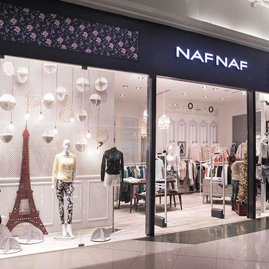 ถุงมือยาว NAFNAF ผ้ายืดสีแดง น่ารักอุ่นๆ