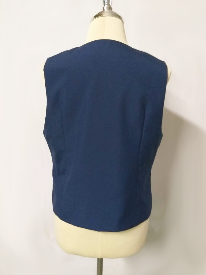 เสื้อกั๊กสีกรม ไซด์ S อก 36