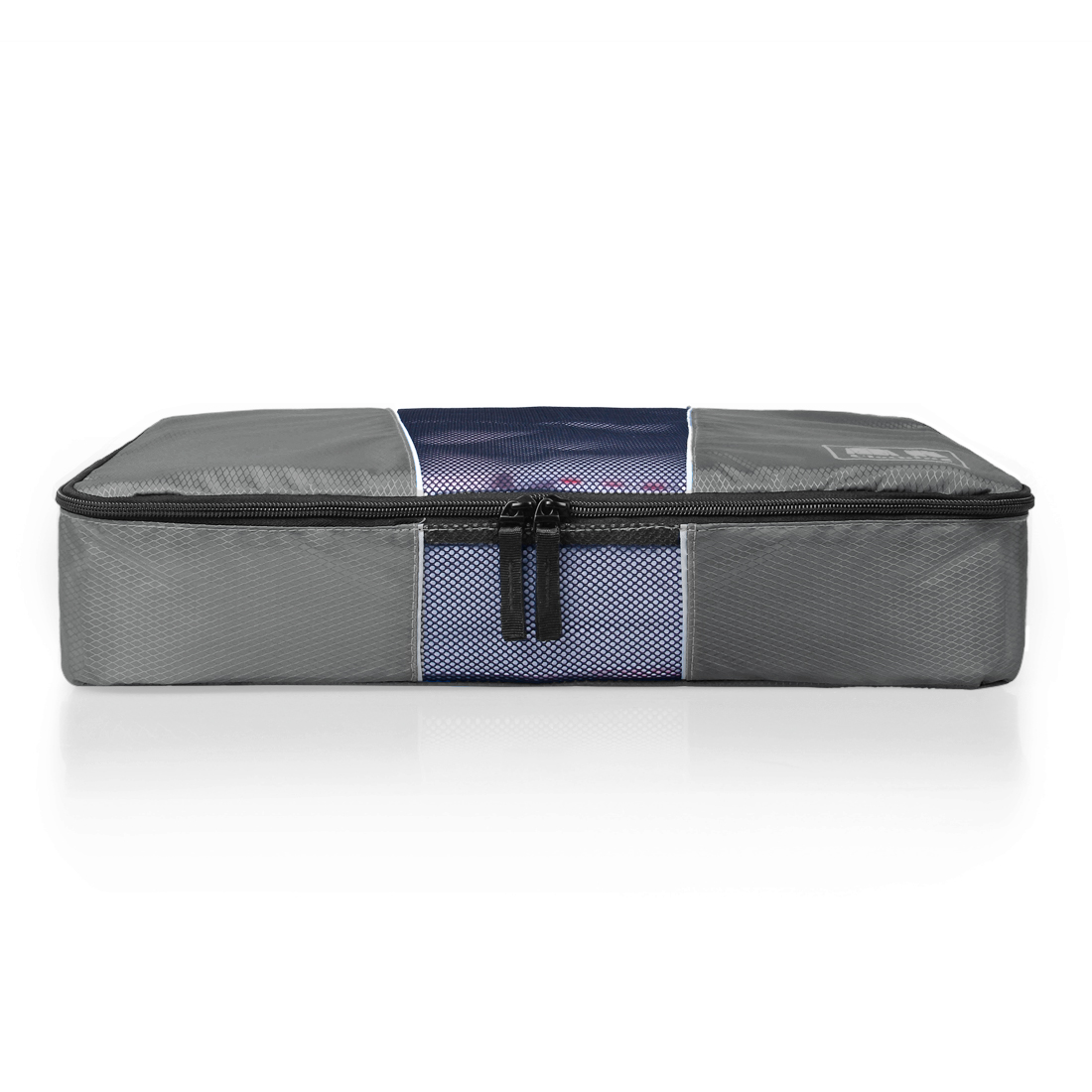 Bagsmart กระเป๋าจัดระเบียบเดินทาง 4 ใบ กันน้ำ พกพาสะดวก ใส่เสื้อผ้า, อุปกรณ์ไอที, อุปกรณ์น้ำ และรองเท้า (Grey)