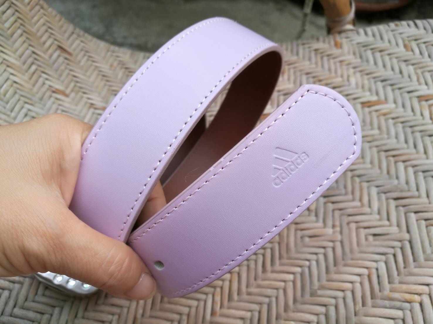 เข็มขัดหนังแท้ adidas สวยมากกก