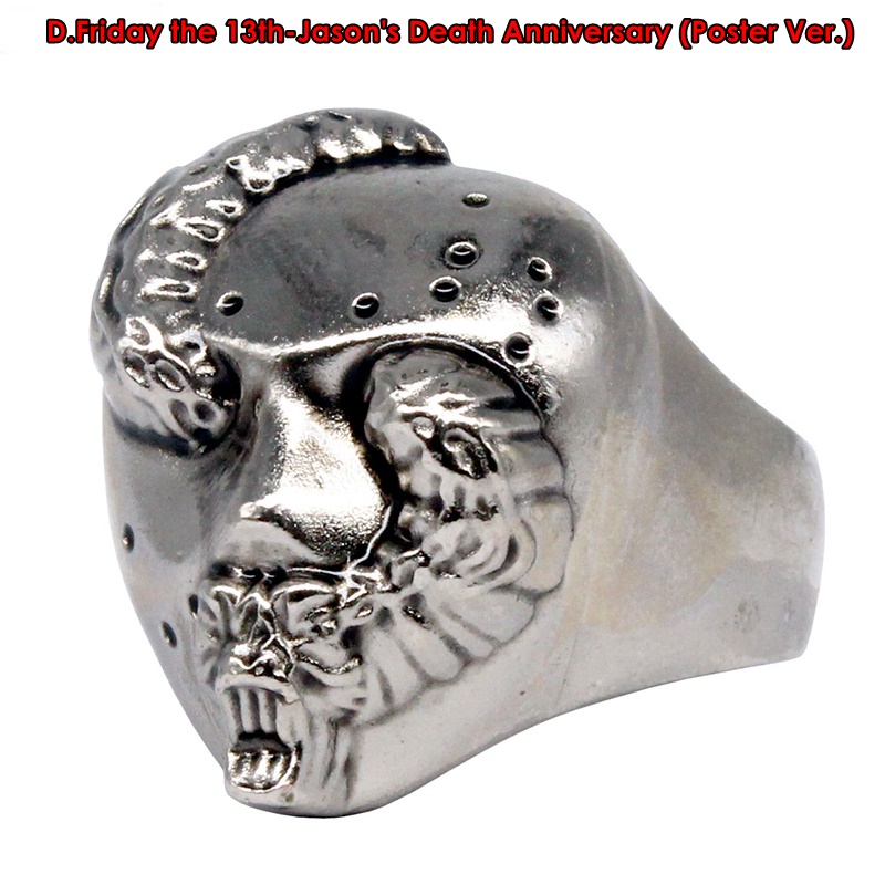 กาชาปองแหวนหน้ากากเจสันศุกร์ 13 Friday the 13th METAL RING COLLECTION