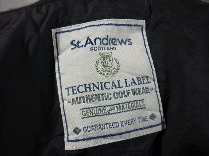 เสื้อกั๊กนวม St.Andrews SzM หล่อๆ อุ่นๆ