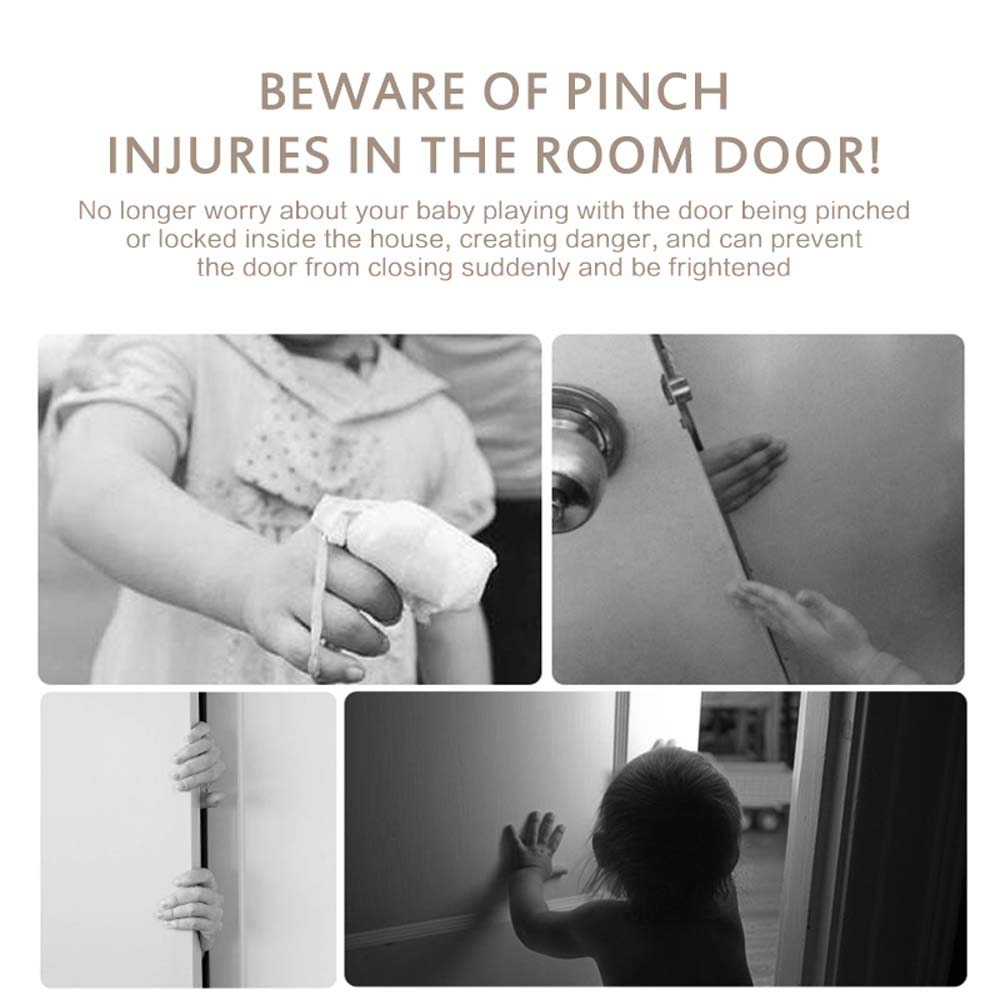 ที่กันประตูหนีบนิ้วเด็ก โฟมหนาพิเศษ +ที่เก็บโฟม Looktosee Child Safety Door Card Finger Guard