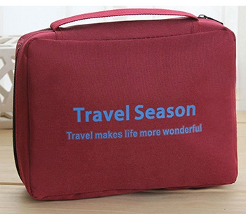 กระเป๋าใส่อุปกรณ์อาบน้ำ คุณภาพดี สำหรับเดินทาง ท่องเที่ยว แขวนได้ กันน้ำ แข็งแรง ทนทาน